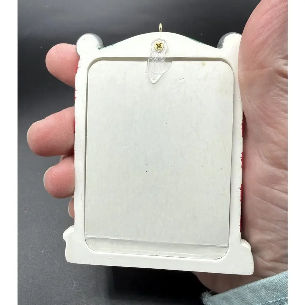 Hallmark Christmas Ornament Photo Holder Frame Display Santa & Me No Box Lo16